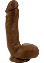 Load image into Gallery viewer, Au Naturel Jerome Realistic Dildo Waterproof Brown 8.75 Inch
