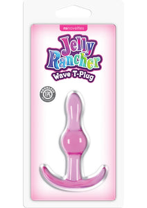 Jelly Rancher Wave T Plug Pink 3.8 Inch