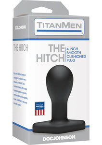 TitanMen The Hitch Anal Plug Black 4 Inch