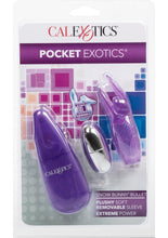 Load image into Gallery viewer, Pocket Exotics Snow Bunny Bullet Purple 4 Inch