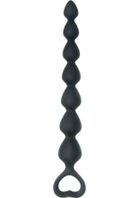 Load image into Gallery viewer, S Beads Silicone Anal Beads Black