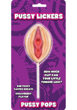 Load image into Gallery viewer, Pussy Lickers Pussy Pops Strawberry