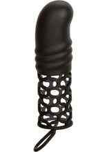 Load image into Gallery viewer, Dr Joel Kaplan Penis Extension Silicone Black 2