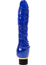 Load image into Gallery viewer, Kinx Royal 6 Realistic Vibrator Waterproof Blue 6 Inch