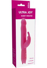 Load image into Gallery viewer, Minx Ultra Joy Silicone Rabbit Vibrator Waterproof Pink
