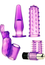 Load image into Gallery viewer, Kinx 4play Couples Kit Bullet Vibe Waterproof Purple