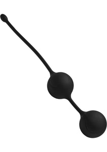 Master Series Exerceo Silicone Weighted Kegel Balls Black