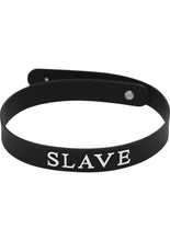 Load image into Gallery viewer, Master Series Slave Silicone Collar Black 17.5 Inches