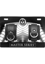 Load image into Gallery viewer, Master Series Neoprene Buckle Cuffs Black