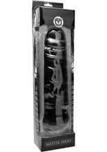 Load image into Gallery viewer, Master Series Eruptions Ejaculating Dildo Xtra Large Black 13 Inch
