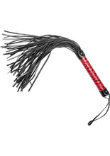 Load image into Gallery viewer, Master Series Embossed Flogger Red 20 Inches