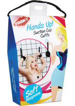 Load image into Gallery viewer, Frisky Hands Up Suction Cup Wist Restraints Black