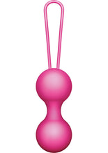 Load image into Gallery viewer, Vnew Weighted Kegel Toner Level 3 Silicone Balls Pink 3.2 Ounce