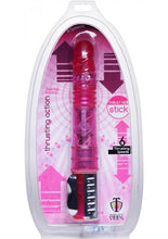 Load image into Gallery viewer, Trinity Vibes Thrust Her Stick Vibrator Pink 11.5 Inch