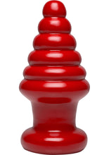 Load image into Gallery viewer, American Bombshell Destroyer Anal Plug Red 8 Inch Long 13.18 Inch Girth