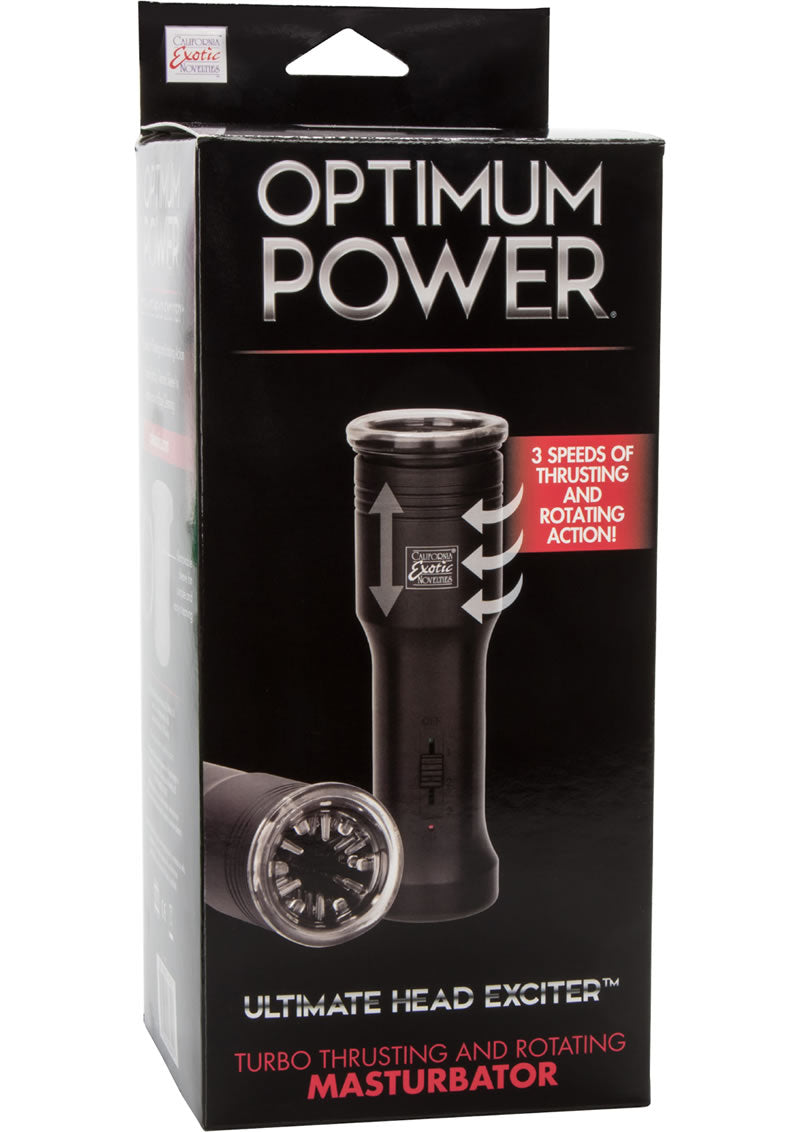 Optimum Power Ultimate Head Exciter Masturbator 9 Inch