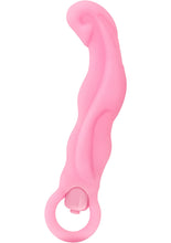 Load image into Gallery viewer, Luxe Sui Multifuction Silicone Vibe Waterproof Pink 7 Inches