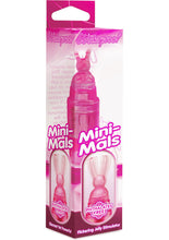 Load image into Gallery viewer, Mini Mals Bunny Massager Waterproof 4 Inch Pink