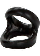 Load image into Gallery viewer, Colt Snug Tugger Dual Support Cock Ring Black