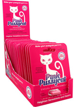 Load image into Gallery viewer, Pink Pussycat Female Sensual Enhancement Pill 24 Single Packs Per Counter Display