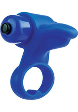 Load image into Gallery viewer, Screaming O You Turn 2 Finger Vibe Silicone Ring Waterproof Blueberry