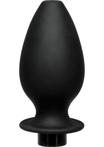 Kink Flow Fill Silicone Anal Douche Accessory Black