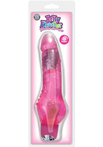 Jelly Rancher Vibrating Massager Waterproof Pink 8 Inch