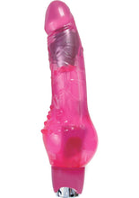 Load image into Gallery viewer, Jelly Rancher Vibrating Massager Waterproof Pink 8 Inch