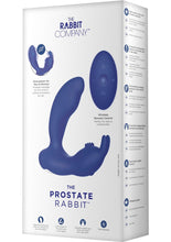 Load image into Gallery viewer, The Prostate Rabbit USB Rechargeable Silicone Wireless Remote Control Anal Stimulator Navy Blue