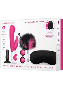 The G Spot Rabbit Couples Playtime Set Pink