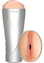 Load image into Gallery viewer, Penthouse Laly Deluxe Cyberskin Vibrating Stroker Flesh