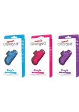Load image into Gallery viewer, Charged Fing O Rechargeable Finger Vibe - Assorted 6/box