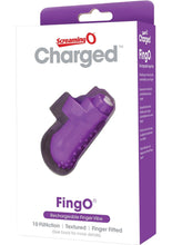 Load image into Gallery viewer, Charged Fing O Rechargeable Finger Mini Vibe Waterproof Purple