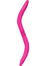 Load image into Gallery viewer, Bendable Double Vibe Dong Pink