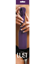 Load image into Gallery viewer, Lust Bondage Leather Paddle Purple