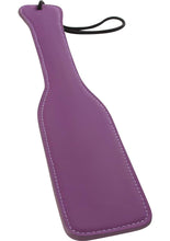 Load image into Gallery viewer, Lust Bondage Leather Paddle Purple