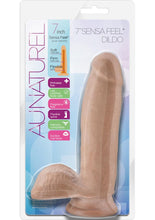 Load image into Gallery viewer, Au Naturel Sensa Feel Dildo 7 inch Non Vibrating Suction Cup