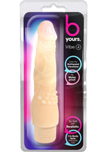 Load image into Gallery viewer, Dr. Skin Cock Vibe 04 Realistic Vibrator Waterproof Beige 8 Inch