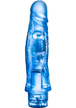 Load image into Gallery viewer, B Yours Vibe 14 Realistic Jelly Vibrator Waterproof Blue 8 Inch