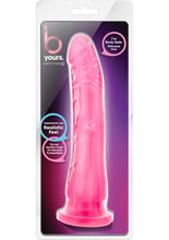 Load image into Gallery viewer, B Yours Sweet N Hard 06 Jelly Realistic Dong Pink 8.5 Inch
