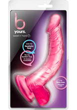 Load image into Gallery viewer, B Yours Sweet N Hard 07 Realistic Dong With Balls Pink 8 Inch