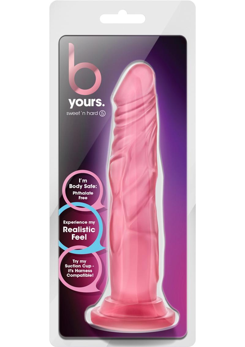B Yours Sweet N Hard 05 Realistic Dong Pink 7.5 Inch