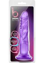 Load image into Gallery viewer, B Yours Sweet N Hard 05 Realistic Dong Purple 7.5 Inch