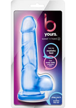 Load image into Gallery viewer, B Yours Sweet N Hard 04 Realistic Dong With Balls Blue 7.7 Inch