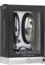 Load image into Gallery viewer, Ouch! The Electro Plug With Control Unit Black And Silver