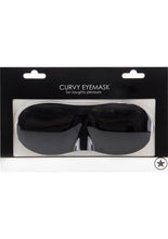 Load image into Gallery viewer, Ouch! Curvy Eyemask Black