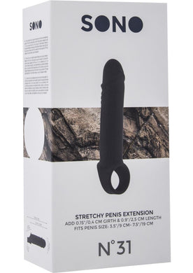 Sono No 31 Stretchy Penis Extension Black