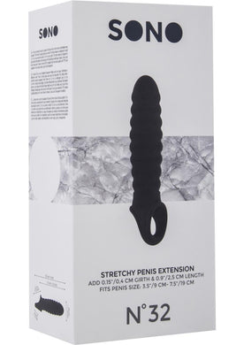 Sono No 32 Stretchy Penis Extension Black