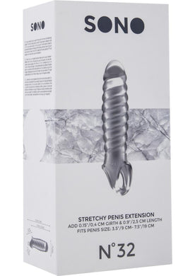 Sono No 32 Stretchy Penis Extension Transparent