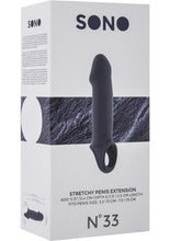Load image into Gallery viewer, Sono No 33 Stretchy Penis Extension Grey 6 Inch